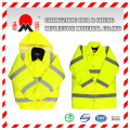 Yellow-Green Reflective Vest with High Visibility Reflective Strips (vest-3)